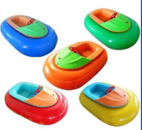 Durable Fire Resistant Inflatable Water Toys / Bermotor Pool Bumper Boats