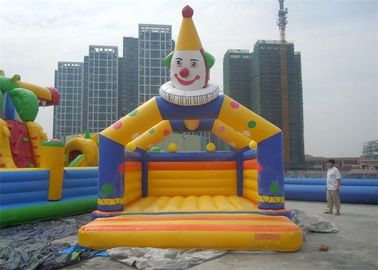Luar Ruangan Durable Clown Jumping Inflatable Bouncer Untuk Anak-Anak, EN14960